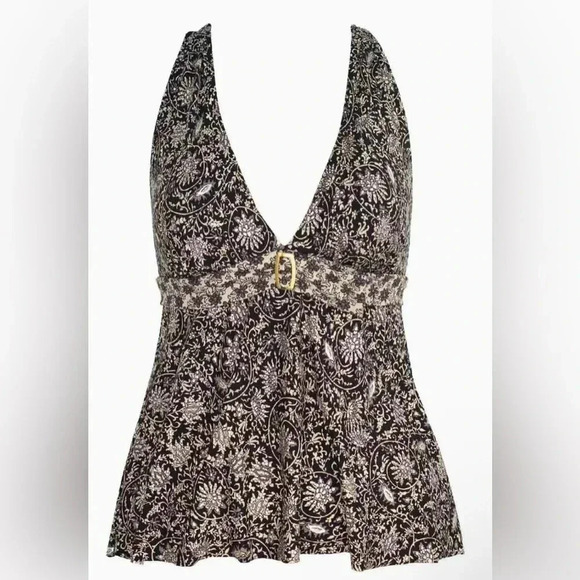 Amoressa Montague Camellia Tankini and Bikini Bottom Size 6 - Picture 5 of 12